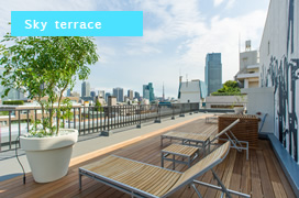 Sky terrace