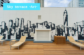 Sky terrace -Art-